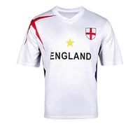 2026 Copa Mundial de Fútbol Jersey Camiseta 48 Países Soccer Cup Fanáticos Cheer T Shirt Hombre Mujer Fan Manga Corta Transpirable Deportivo Casual Football Playera Inglaterra M