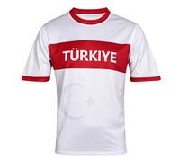 2026 Copa Mundial de Fútbol Jersey Camiseta 48 Países Soccer Cup Fanáticos Cheer T Shirt Hombre Mujer Fan Manga Corta Transpirable Deportivo Casual Football Playera Turquía M