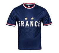 2026 Copa Mundial de Fútbol Jersey Camiseta 48 Países Soccer Cup Fanáticos Cheer T Shirt Hombre Mujer Fan Manga Corta Transpirable Deportivo Casual Football Playera Francia XL