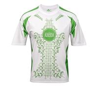2026 Copa Mundial de Fútbol Jersey Camiseta 48 Países Soccer Cup Fanáticos Cheer T Shirt Hombre Mujer Fan Manga Corta Transpirable Deportivo Casual Football Playera Argelia XL