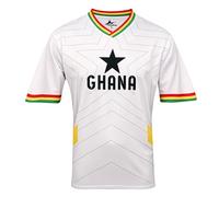 2026 Copa Mundial de Fútbol Jersey Camiseta 48 Países Soccer Cup Fanáticos Cheer T Shirt Hombre Mujer Fan Manga Corta Transpirable Deportivo Casual Football Playera Ghana L