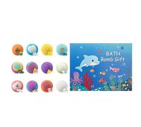 2026 Creative Bath Bombs (12 Pack) | Handmade Plant Extract, 620g | Essential Oil Fizzies With Surprise Toys Inside | Kids Spa Experience Gift Box (3 Year Shelf Life)