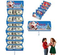 2026 Creative Christmas Cash Gift Surprise Envelope with Tassel - ChristmasMoney or GiftCard Holder with10 Slots, Festive GiftCards Book, for Family & Friends Holiday Savings (#5)