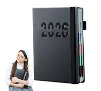 2026 Cuaderno Planificador,Organizador Diario - Organizador Semanal Cuaderno Portátil Planificación Profesional Citas Estructuración
