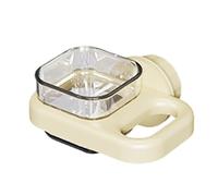 2026 Cuenco de alimentación para mascotas con jaula de clip, taza de agua para alimentos para tortolitos animales pequeños (blanco, 8,4 x 7 cm)