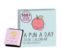 2026 Dad Jokes Calendar With Tear Off Pages And Daily Puns | 2026 Punny Daily Desk Calendar, 12-Month Desk Planner, Decorative Desktop For Home Organisation Or Offices