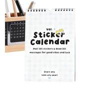 2026 Daily Calendar - Motivational Monthly Planner with Positive Messages for Planning Family Adults | Desk Calendar Organizer for Home Office Bedroom Study, Scheduling, and Productivity Tracking