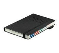 2026 Daily Planner - A5 Agenda Journal | Portable Calendar Planner | Striped Tie-On Notebook, Plain Color, Year-Round Recorder, for School Teacher Meetings Business Trips Work Travel Home D