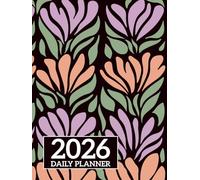 2026 Daily Planner: One Page Per Day, 365 Days, 8.5 x 11 inches, from Jan 2026 to Dec 2026