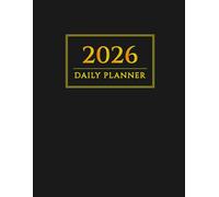 2026 Daily Planner One Page Per Day: Daily diary 2026 for 365 days | Large 8.5 x 11 Inches | 12 months from Jan 1, 2026 to Dec 31, 2026 (1 page per ... seasonal tabs | Fully lined and dated journal
