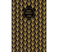 2026 Daily Planner: Organize Your Everyday Life - Black Art Deco Pattern
