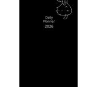 2026 Daily Planner: Organize Your Everyday Life - Black Cat
