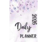 2026 Daily Wellness Planner for Women: Weekly & Monthly Productivity Pages with Goal, Habit & Expense Trackers, Soft Lavender Aesthetic