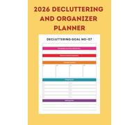 2026 Declluter and Cleaning Organizer: Track Your Cleaning Schdule, Habits, and Home Organization With 100 Day Challenges
