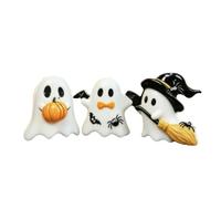 2026 Decoración de Halloween Elegante Decoración de Escritorio con Diseño de Halloween Figura de PVC para Salón Pasillo Baño Al mismo tiempo sofisticada joya que crea atmósfera Dek