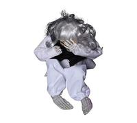 2026 Decoración de Halloween, espeluznante para Halloween, accesorios interactivos con movimiento animado, figura eléctrica para adultos a partir de 7 años de edad, divertido gadget sorpresa (A, One