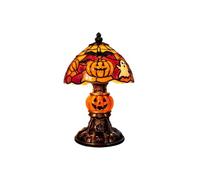 2026 Decoración de Halloween Luz nocturna para decoración de Halloween para espeluznante linda lámpara de mesa luminosa para dormitorio, lámpara de mesa creativa como accesorio para el hogar para la