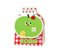 2026 del calendario 2026 Desk Calendar Cute Fruit Planner Monthly for Home Studio School Classroom Dorm Study Work Teacher Adults 2026 del calendario mensual