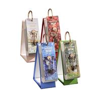 2026 Desk Calendar - 365 Day Oil Painting Artwork Planner, Elegant Decorative Desktop Calendar, Artistic Daily Schedule Organizer for Office, Home, Classroom, and Studio (C)