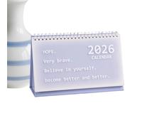 2026 Desktop Calendar - Korean Style Portable Monthly Planner,Aesthetic Desk Calendar Planner | for Teachers Classrooms Offices School Family Fridge Home Work Kids