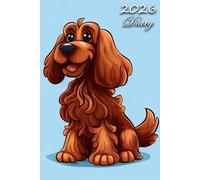 2026 Diary: Irish Setter Dog: | A5 Week to View Dated from Jan 2026 to Dec 2026 | Weekly Planner Agenda Personal Organiser