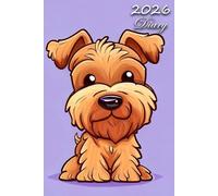 2026 Diary: Irish Terrier Dog: | A5 Week to View Dated from Jan 2026 to Dec 2026 | Weekly Planner Agenda Personal Organiser