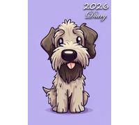 2026 Diary: Irish Wolfhound Dog: | A5 Week to View Dated from Jan 2026 to Dec 2026 | Weekly Planner Agenda Personal Organiser