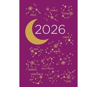 2026 Diary Journal Planner - Purple Hardcover, Weekly and Monthly Planner Calendar, Includes January 2026 - December 2026, Year Goals, Journey Map, ... & Wellness Planner, 6” x 9” (15.24x22.86cm)