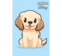 2026 Diary: Retriever Flat Coated Dog: | A5 Week to View Dated from Jan 2026 to Dec 2026 | Weekly Planner Agenda Personal Organiser