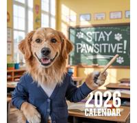 2026 Dog Calendar: A Year of Furry Joy: Because every day is better with a wagging tail | January 2026 through December 2026