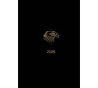 2026 Eagle-Themed Planner: Designed Monthly Goals & Weekly Fitness Goal Tracker