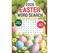 2026 Easter Word Search: 1800+ Large Print Words and 86 Fun Easter and Spring Themed Puzzles for Adults, Teens and Seniors - Festive Word Find Activity Book with Solutions for Stress Relief