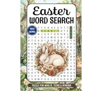 2026 Easter Word Search For Adults: Large Print Easter Word Search Book Featuring 90 Large Print Spring-Themed Word Find Puzzles for Adults and Teens (With Solutions)