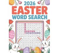 2026 Easter Word Search: Relaxing Spring Word Find Puzzles | Perfect Easter Basket Stuffer Gift for Women and Men