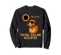 2026 Eclipse Cool Bulldog Inglés Totalidad Hombres Mujeres Niños Sudadera