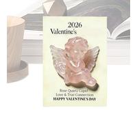 2026 Emblema San Valentín - Emblema De Acrilico En 2D,Souvenir Emocional Y Conmovedor - para Parejas Consolidadas Comprometidos Recién Relaciones A Distancia Y Planificadores De Bodas