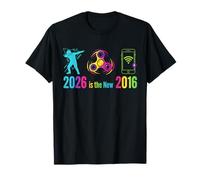 2026 es el Nuevo Meme de la década Retro Nostalgia Vines 2016 Camiseta