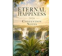 2026 Eternal Happiness JW Convention Notebook - HARDCOVER keepsake/gift with titles for notes and doodles: Iguaçu Falls, January 2025