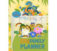 2026 Family Planner 6 columns: Keep Your Whole Family on Track With This Family Organiser 2026 (12-months, January - December), Family Timer 2026/Mom's Family Organizer 2026-Cute Snake Design
