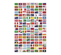 2026 FLAGS of the WORLD DIARY: World Traveller Weekly & Monthly Planner - Week to View on 2 Pages - January to December - 6" x 9"