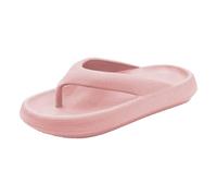 2026 Flip Flop Clip Pie Antideslizante para Exteriores Verano Suela Suave Baño Pareja Use Sandalias Casual Sandalias de Suela Gruesa, Rosa., 41 EU