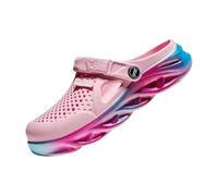 2026 Flops Hollow Casual Pareja Playa Unisex Out Sandalias Flip Hombres Zapatos Hombres Lluvia, Pink, 39 2/3 EU