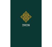 2026: Forest Green & Gold | Week to View | Planner | Diary | Journal