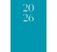 2026 Full-Color Hardcover Planner - 7x9” Basic Daily & Weekly Agenda with Monthly Calendars: Minimalist planning system with daily pages and, monthly calendars - Durable hardcover in full color.