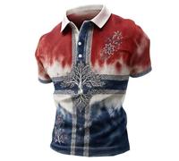 2026 Fútbol W-M Noruega Fan Polo Camiseta Bandera Nacional Impresión 3D Retro Transpirable Hombre Mujer Camisetas de Fútbol Deportes Causal Camisetas Fanshirt, 13#, XXL