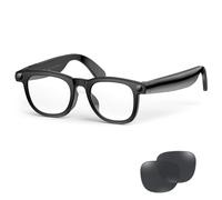 2026 - Gafas inteligentes con IA para hombres y mujeres, cámara POV 2K de 8 MP, grabadora de voz, asistente de IA, transcriptor de reuniones, traducción, Bluetooth de oído abierto, luz azul, +lentes