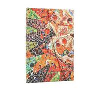 Paperblanks Agenda Mini Gaudí's Sun (Mosaicos de Gaudí) 18 meses Horizontal Tapa dura 2025-2026