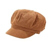 2026 - Gorra clásica de invierno para mujer, gorra de boina del pintor coreano Newsboy Gorra con protección para el cuello 55, rojo, talla única