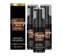 2026 Gotas de bronceado Sunless Tanning Mousse, autobronceador autobronceador, concentrado autobronceador, larga durabilidad que aporta un brillo natural hidratante (3 unidades)