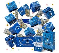 2026 Graduation Surprise Pop Up Gift Box, DIY Exploding Money Holder for Cash, Bouncy Cubes Cards with Gift Bag, Creative Party Favor for High School College Grad (20PCS)